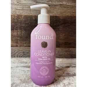 Found Leave-In Conditioner w/ Chia Seed Oil 5oz – Softens & Detangles | MSRP=$24